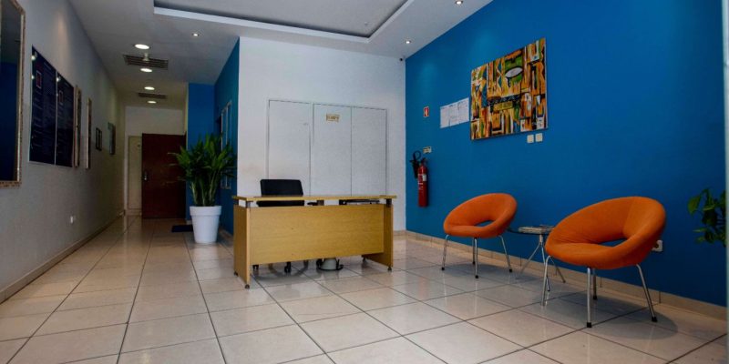 Maculusso Ponticelli building office reception rent Angola